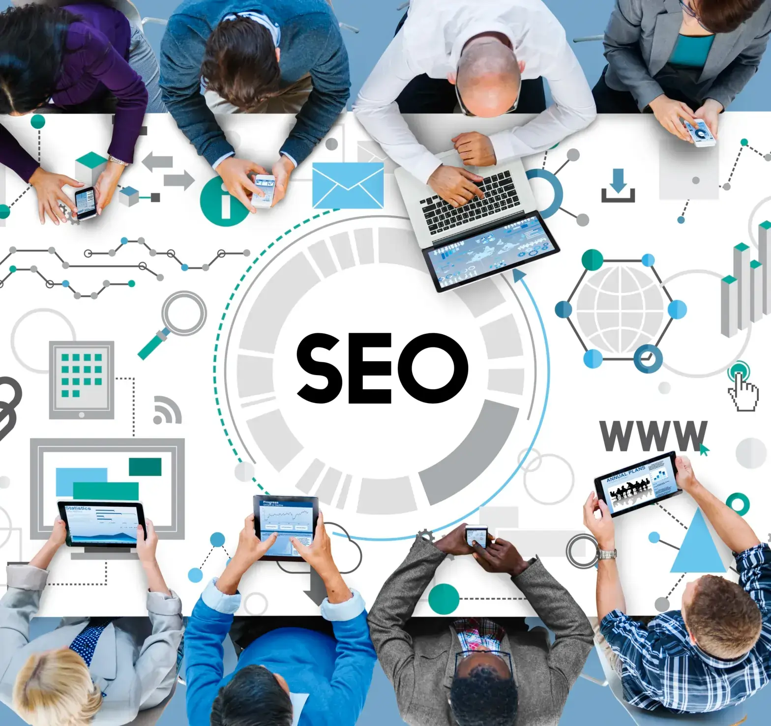 Image showing the importance of SEO for business in 2025